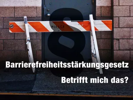 Barrierefreiheitsstärkungsgesetz. Illustrationsgrafik