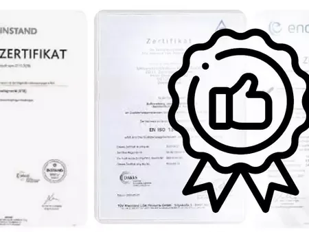 Ringversuchszertifikat, Illustrationsbild