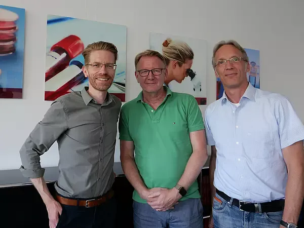 Klaus Rosenfeld, Dr. Frank Korioth, Christian Frers